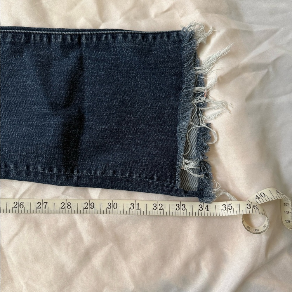 MOTHER Straight Leg Jeans - Indigo - Picture 9 of 10